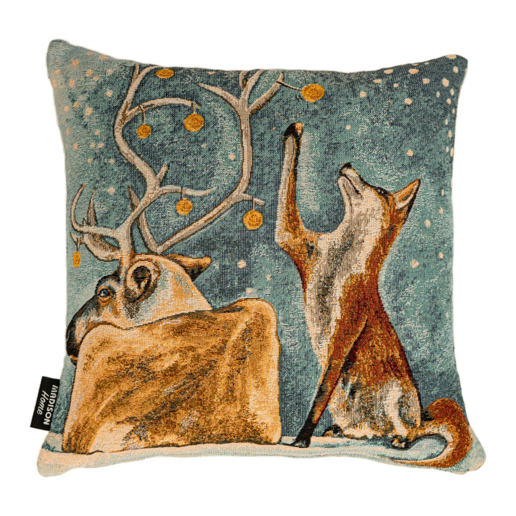 Decorative cushion ca.45x45cm Christmas Matt
