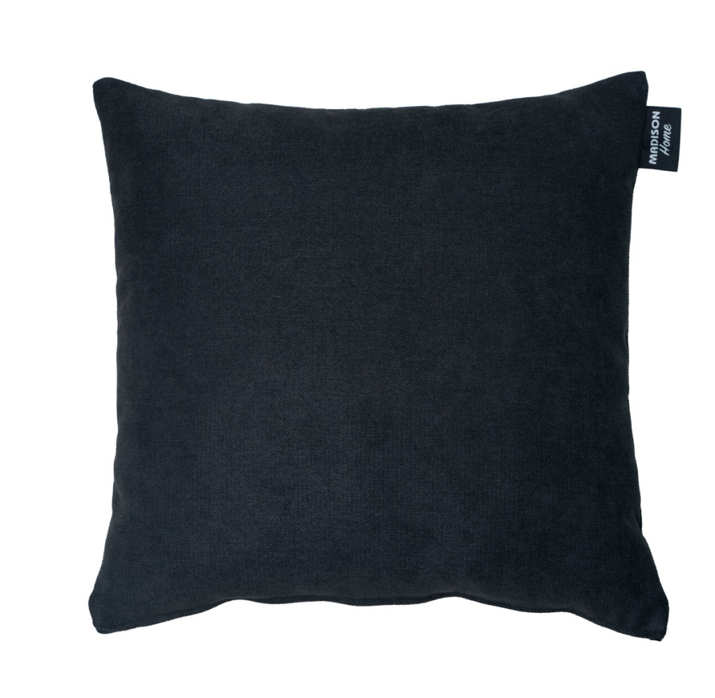 Decorative cushion ca.45x45cm Lino black