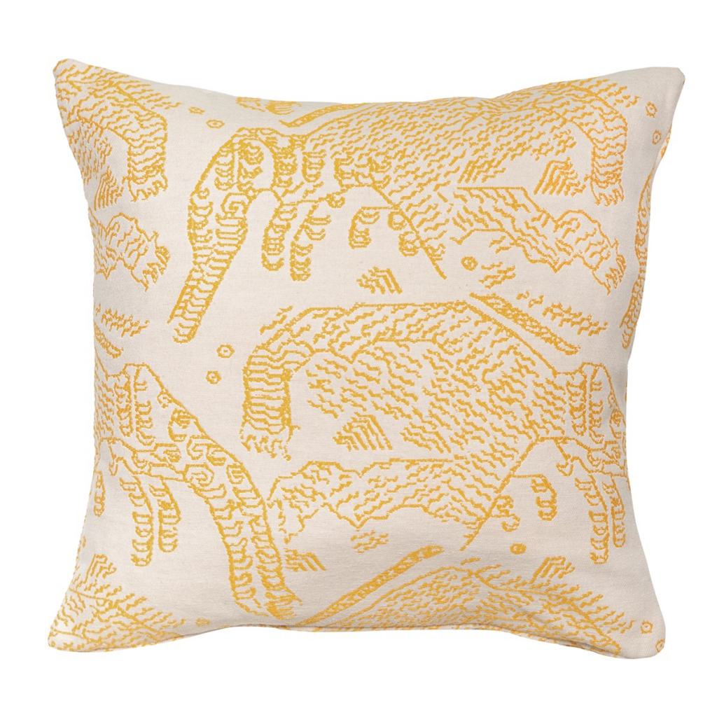 Decorative cushion ca.45x45cm Jackie gold