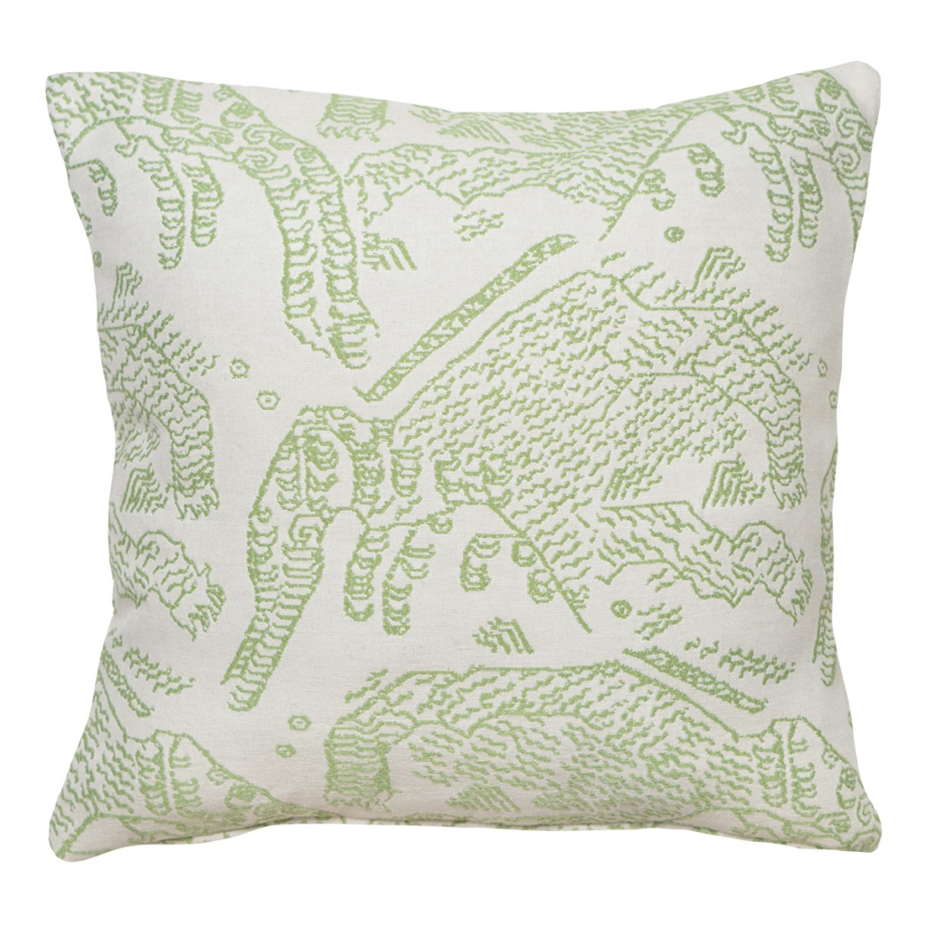 Decorative cushion ca.45x45cm Jackie green