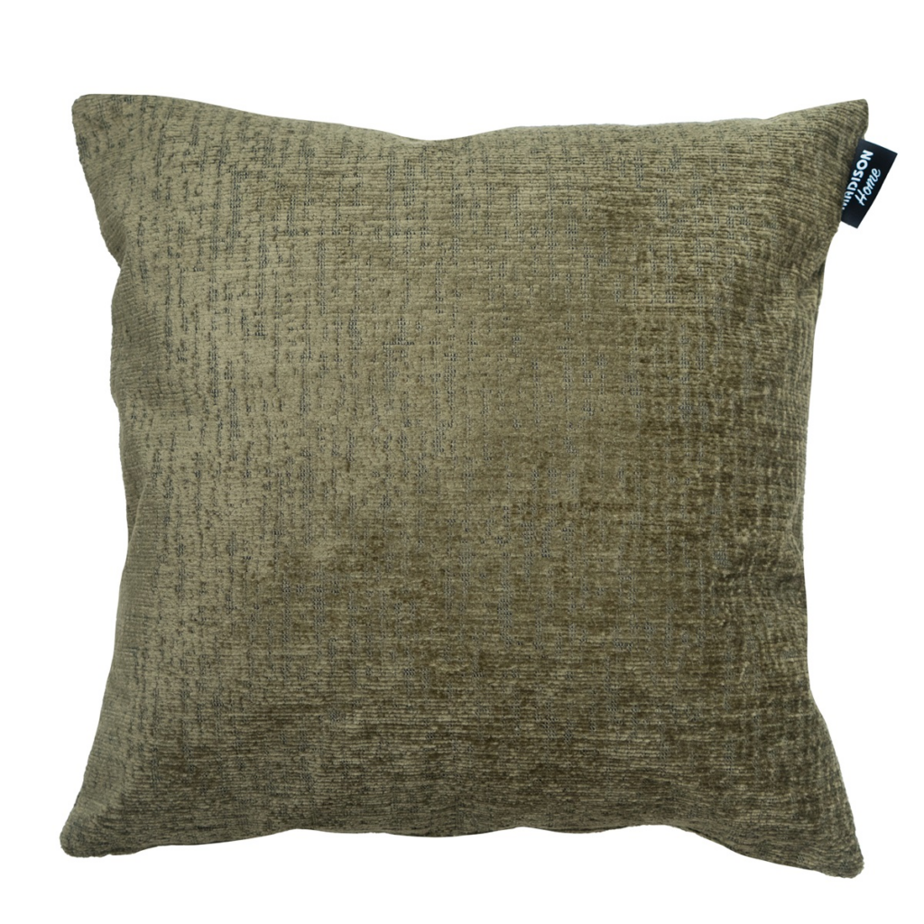 Decorative cushion ca.45x45cm Pippa green