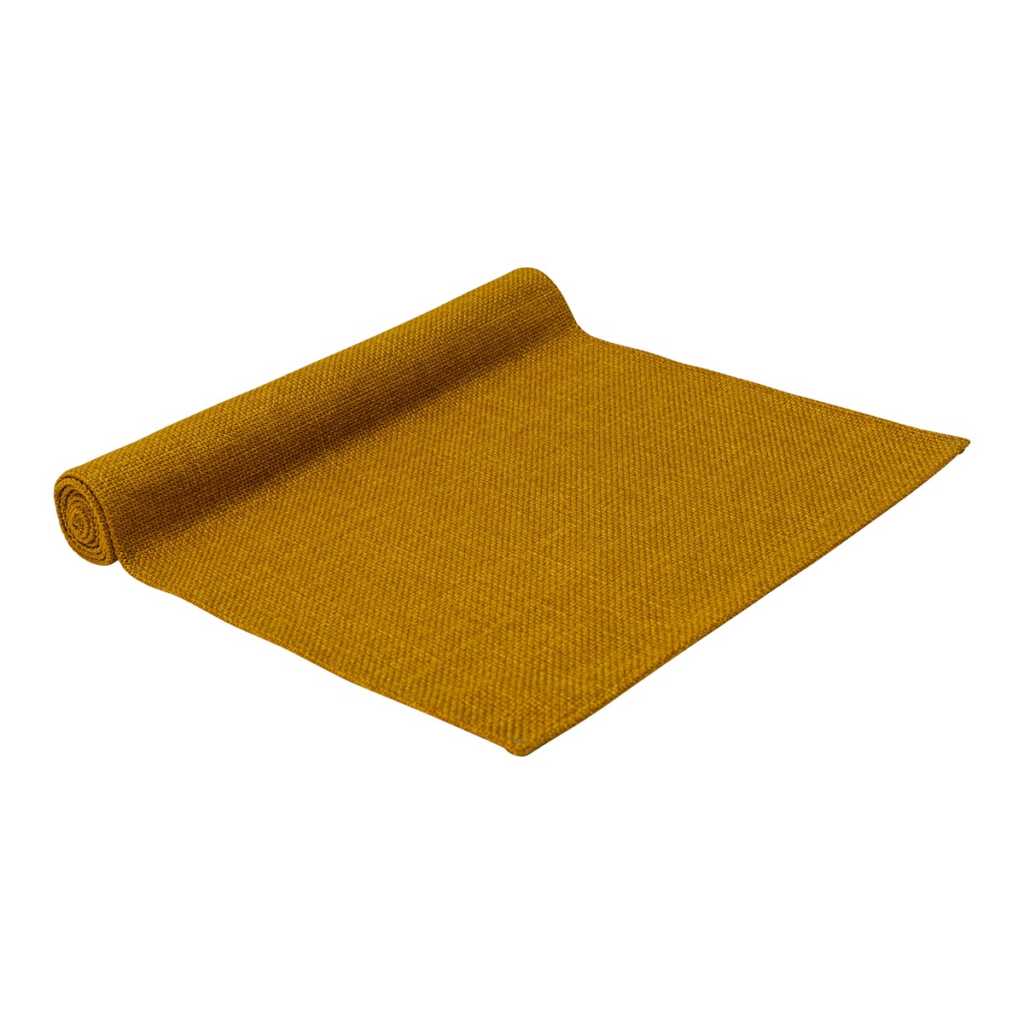 Table runner ca.140x50cm Nola mustard