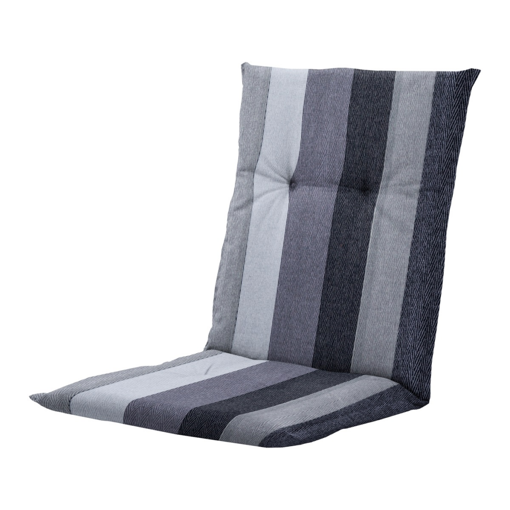 Low back cushion ca.105x50cm Victoria grey