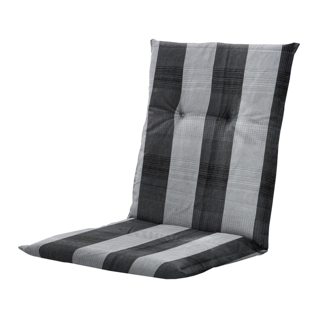 Low back cushion ca.105x50cm Alice grey