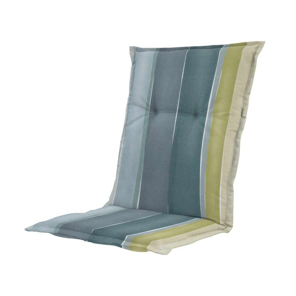 Low back cushion ca.105x50cm Nox azure
