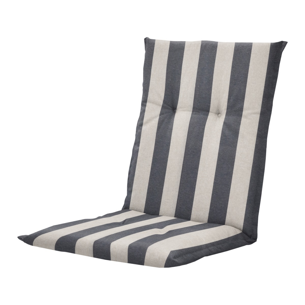 Low back cushion ca.105x50cm Amora grey