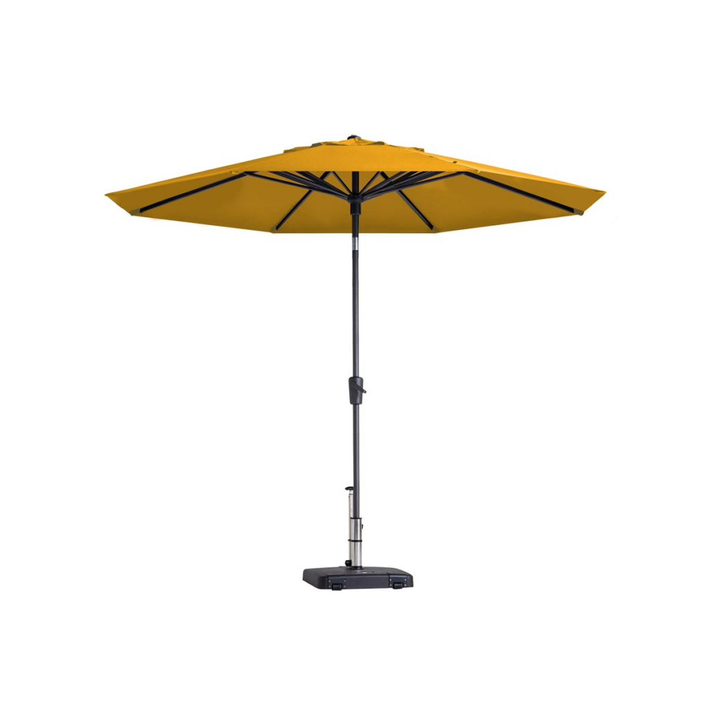 Parasol Paros II luxe 300cm auto tilt yellow grade 6
