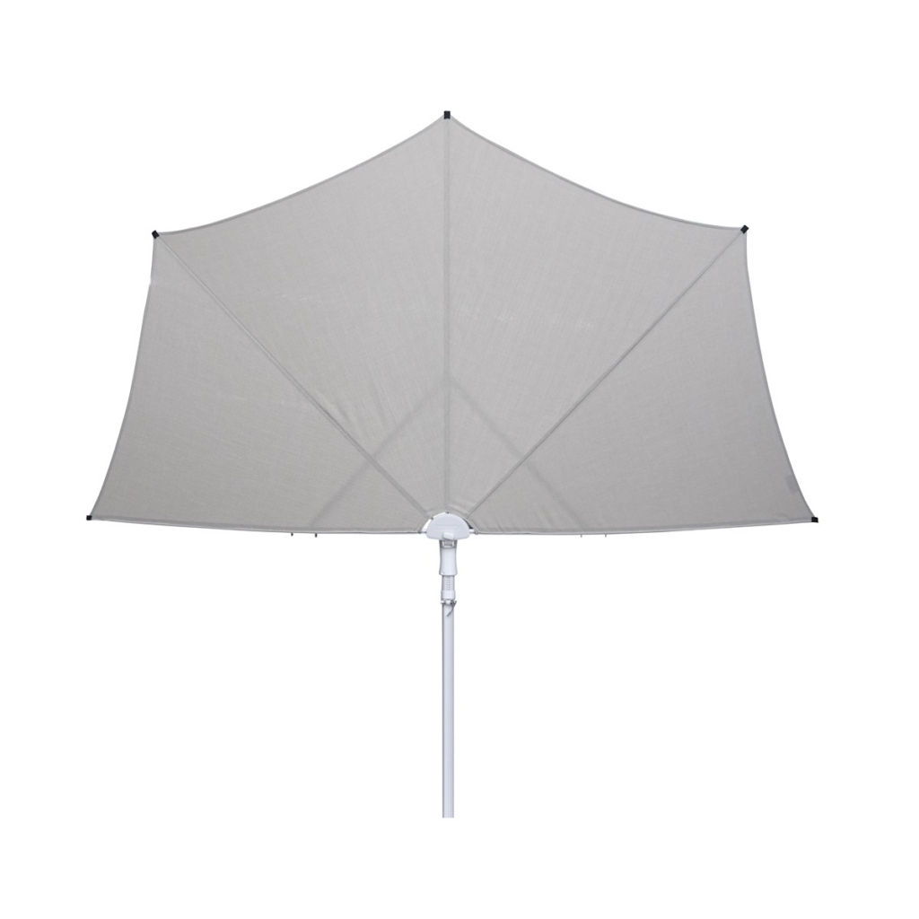 Parasol Olympus 270cm SD Polyester – Mellow silver