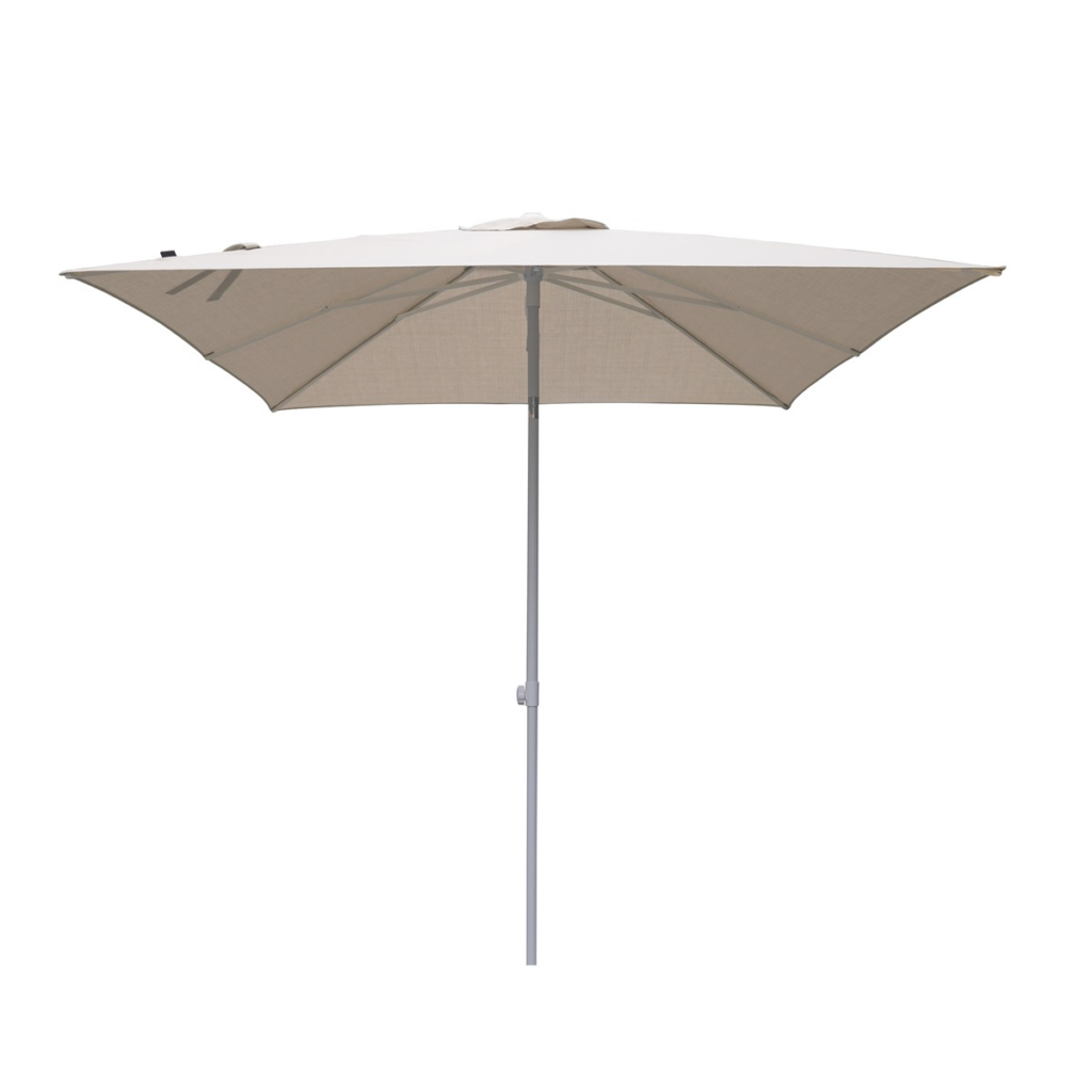 Parasol Volos 230x230cm push-up SD Poly – Mellow champagne