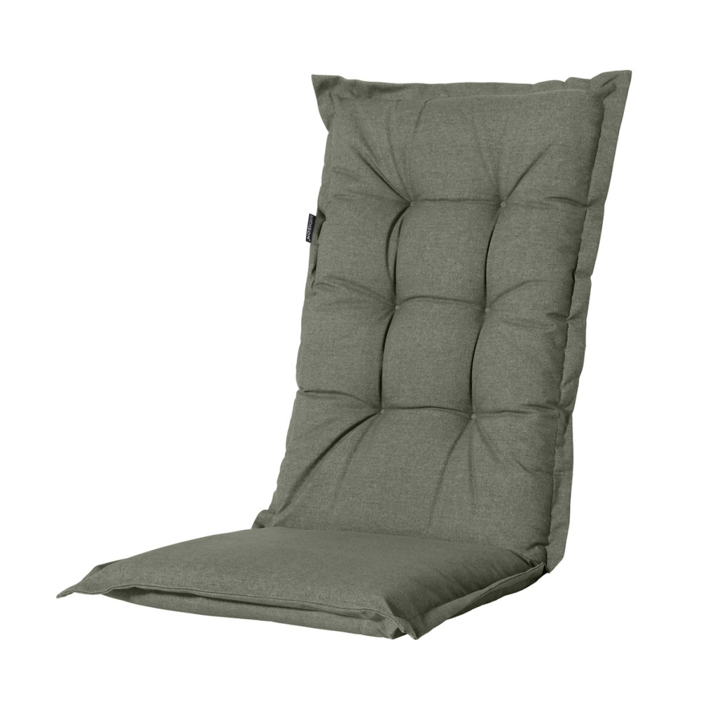 High back cushion ca.123x50cm Outdoor Manchester green