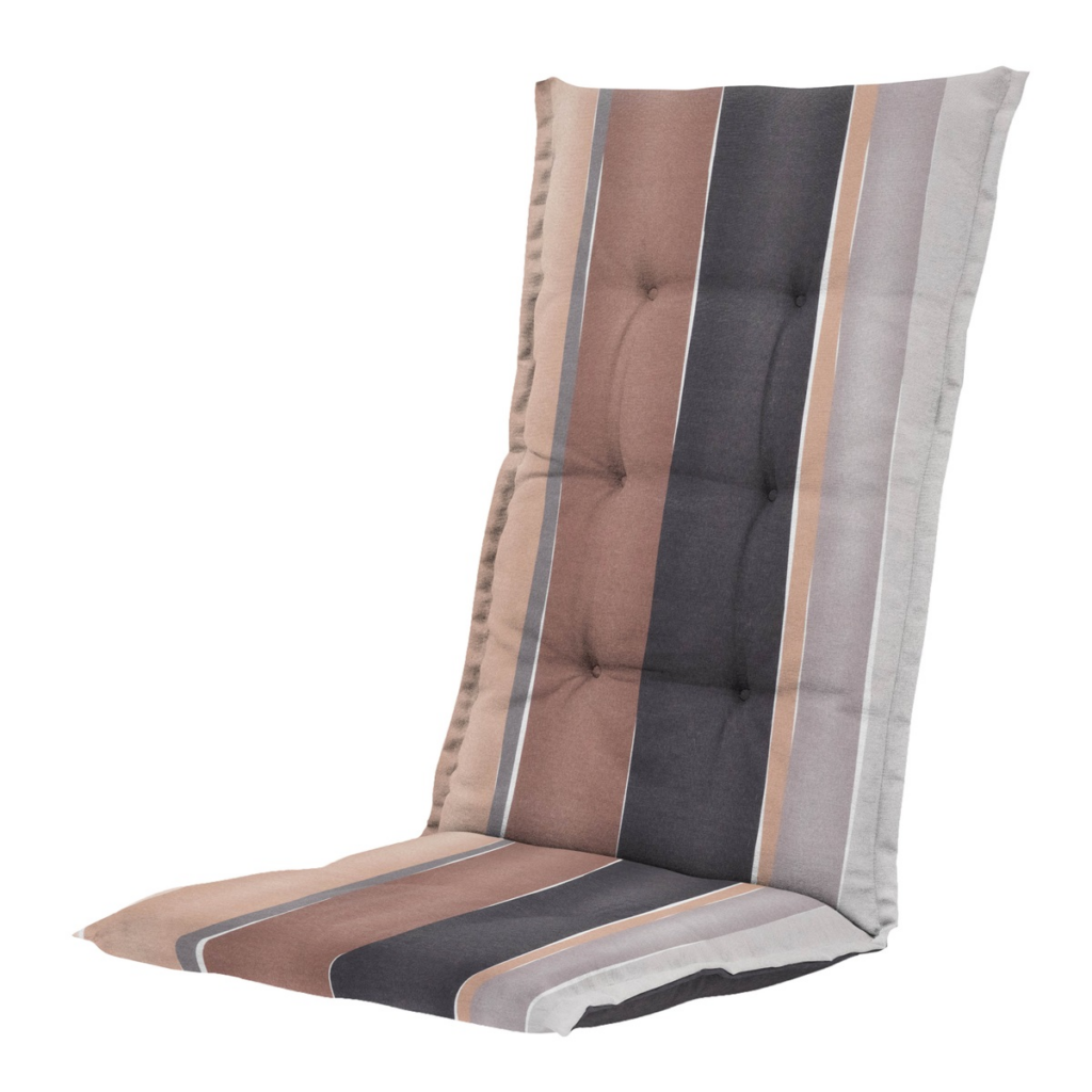 High back cushion ca.123x50cm Nox dust