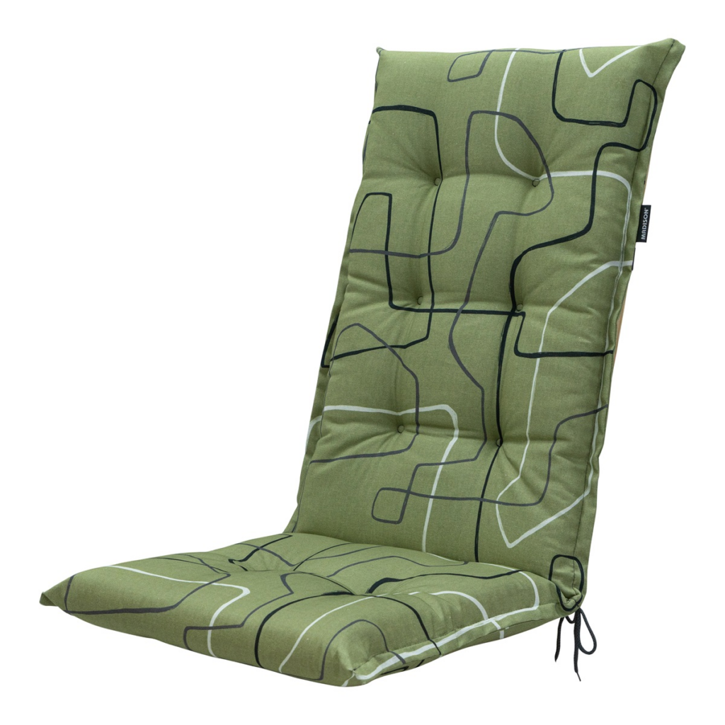 High back cushion ca.123x50cm Joah sage