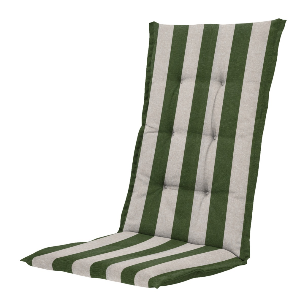 High back cushion ca.123x50cm Amora green