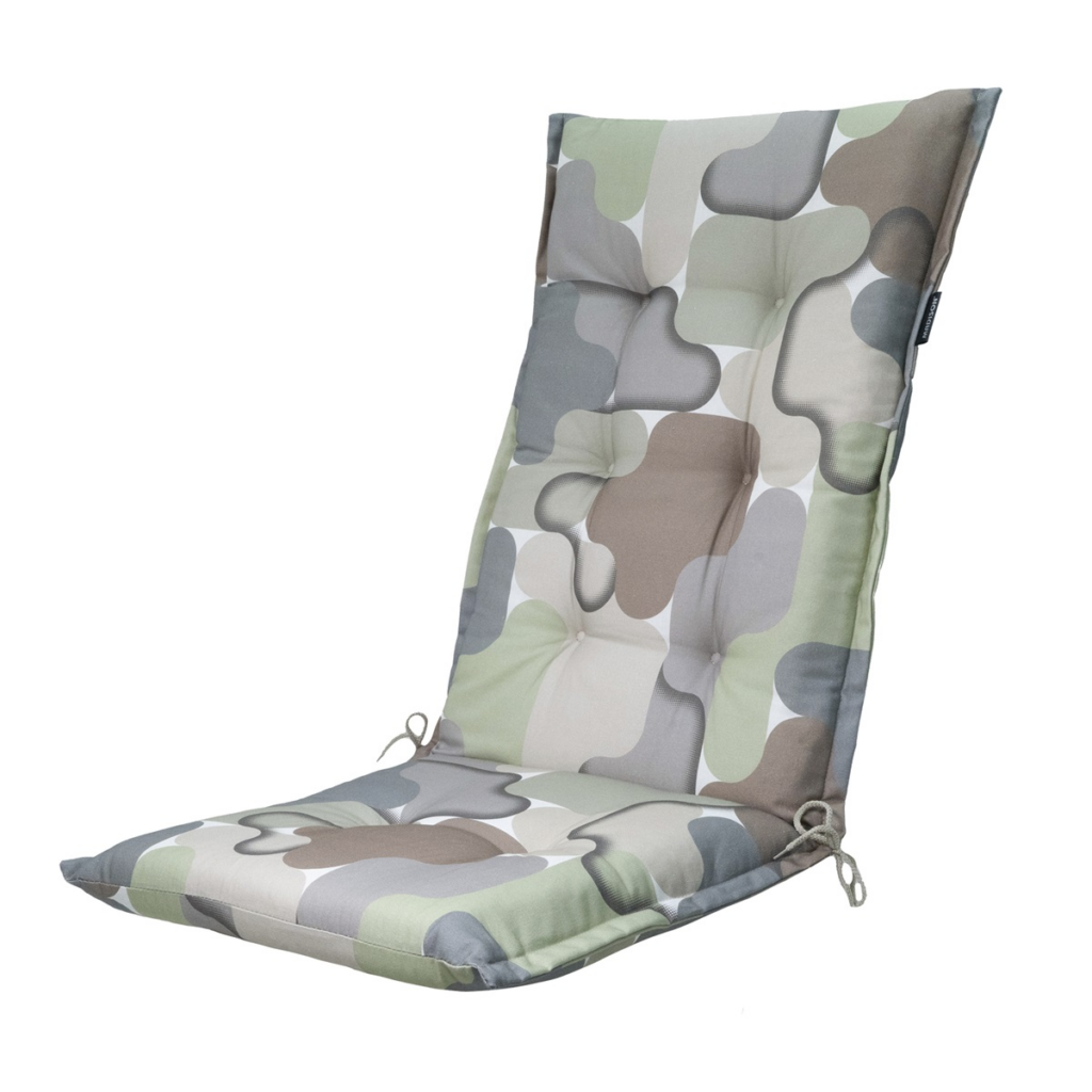 High back cushion ca.123x50cm Grafi sage