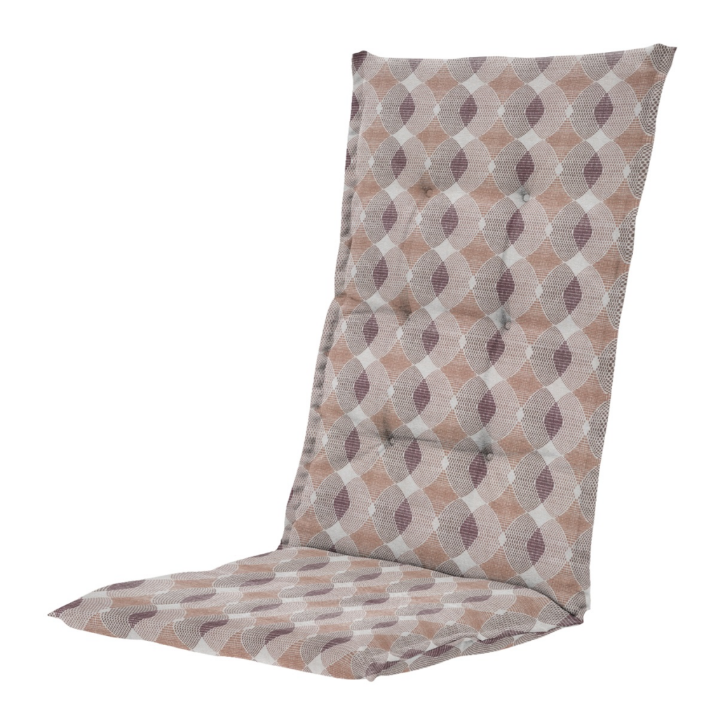 High back cushion ca.123x50cm Rae mocca
