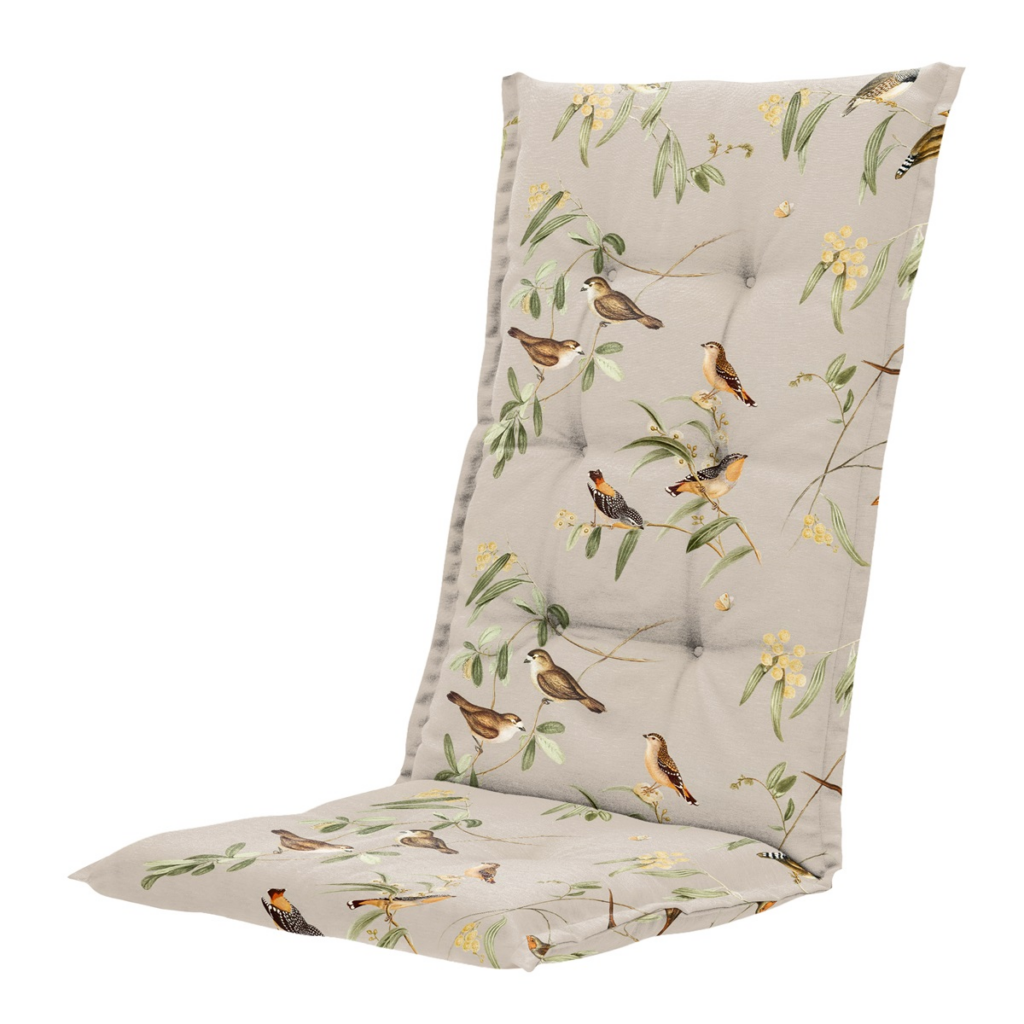 High back cushion ca.123x50cm Aria natural