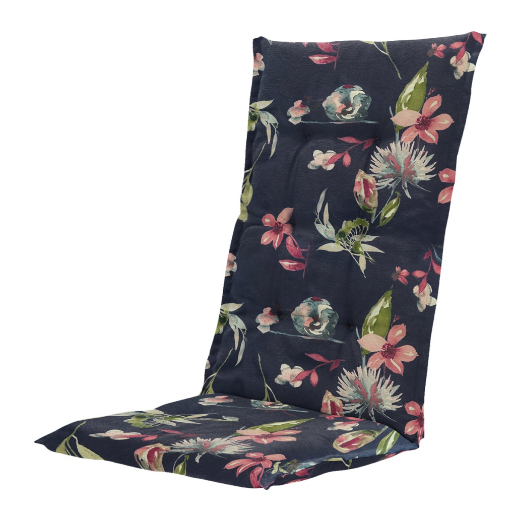 High back cushion ca.123x50cm Cato indigo