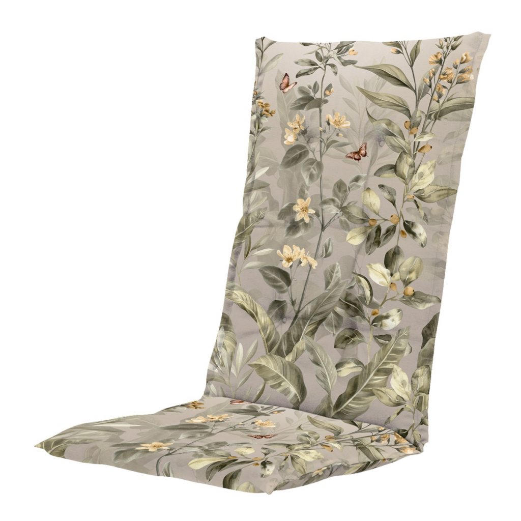 High back cushion ca.123x50cm Outdoor+ Elisa natural
