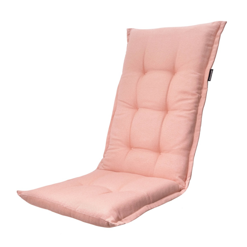High back cushion ca.123x50cm Outdoor WR Napels salmone