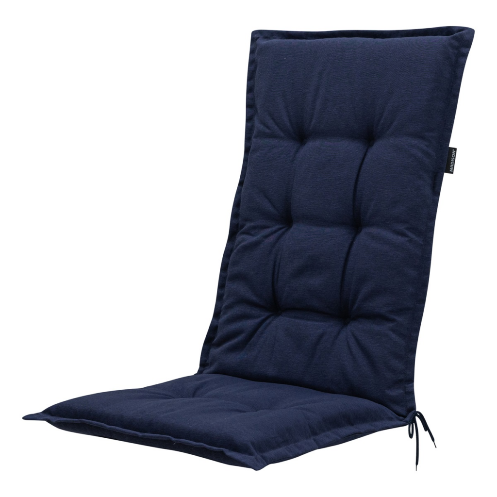 High back cushion ca.123x50cm Panama indigo
