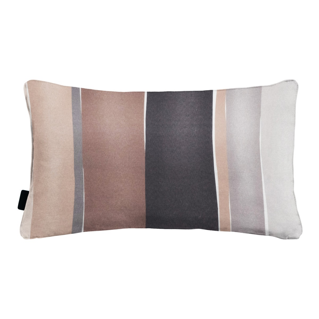 Decorative cushion piping ca.30x50cm Nox dust