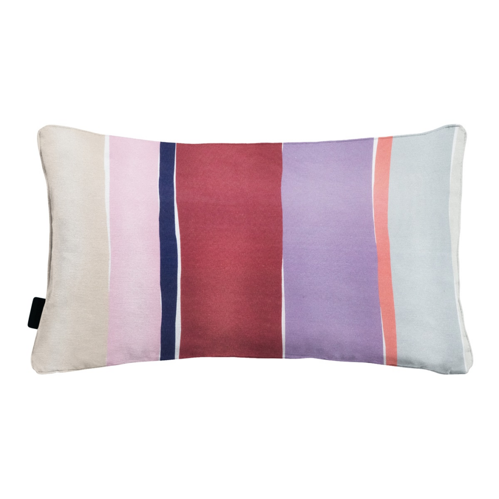 Decorative cushion piping ca.30x50cm Nox purple