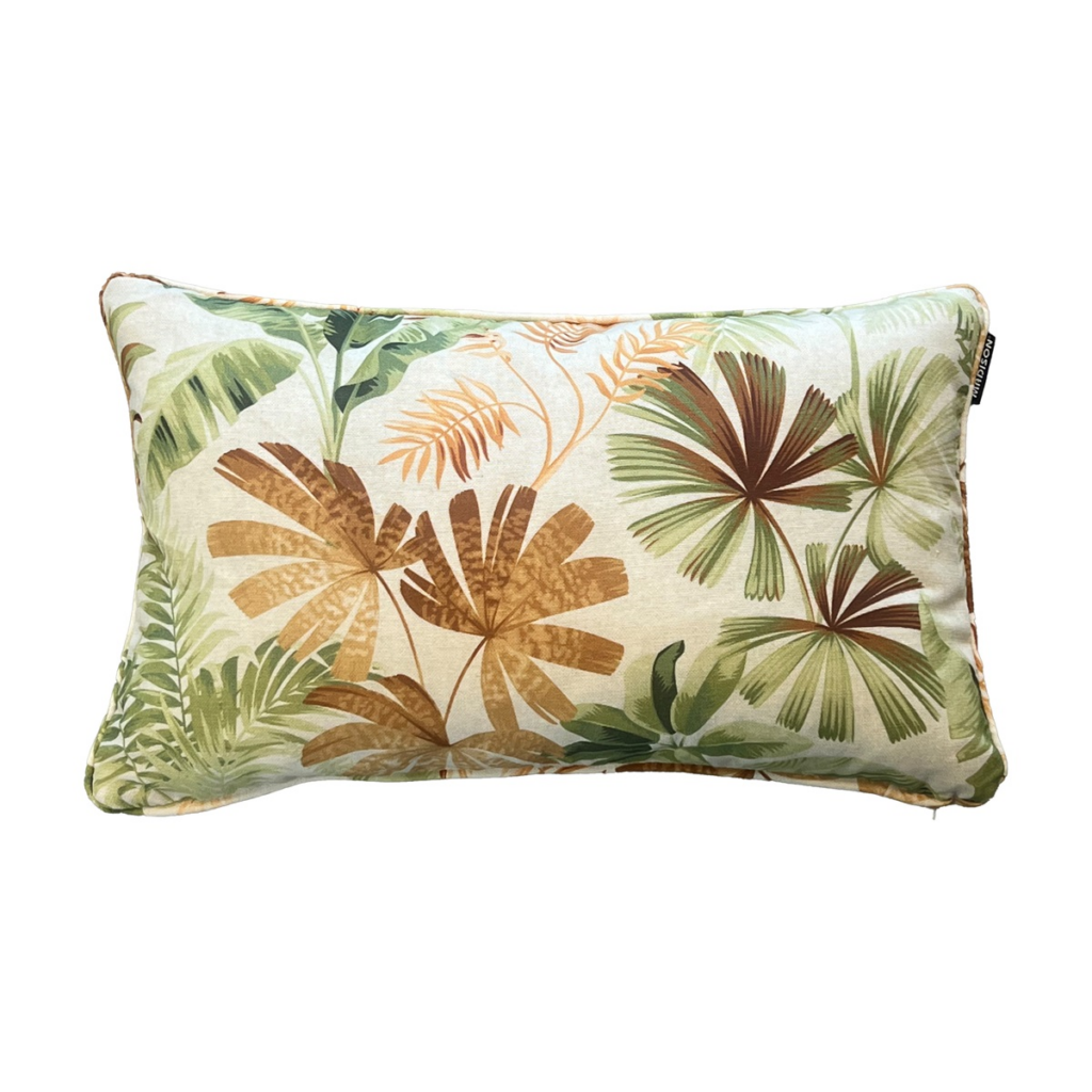 Decorative cushion piping ca.30x50cm Axel mocca