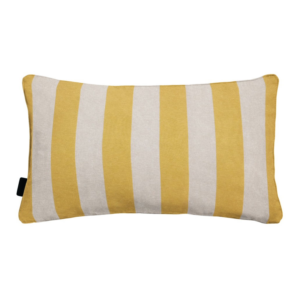 Decorative cushion piping ca.30x50cm Amora mustard