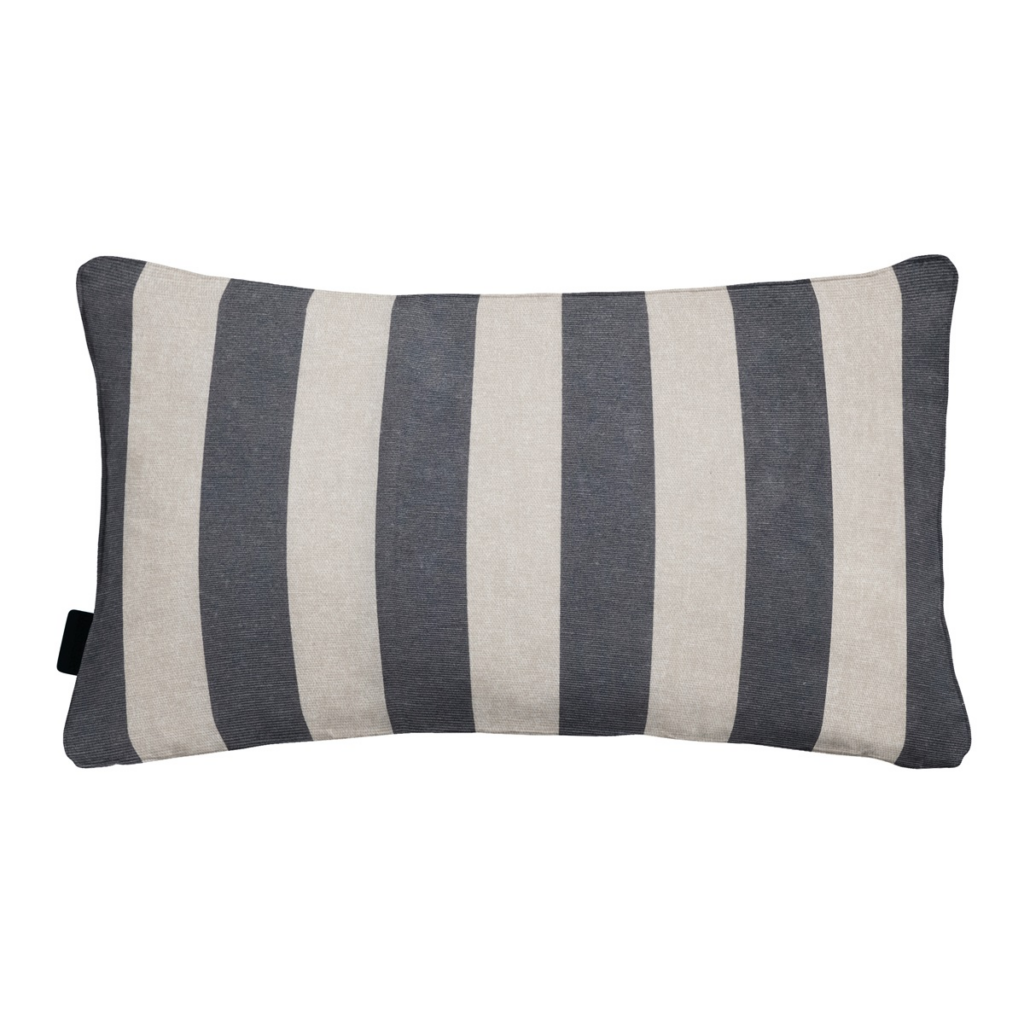 Decorative cushion piping ca.30x50cm Amora grey