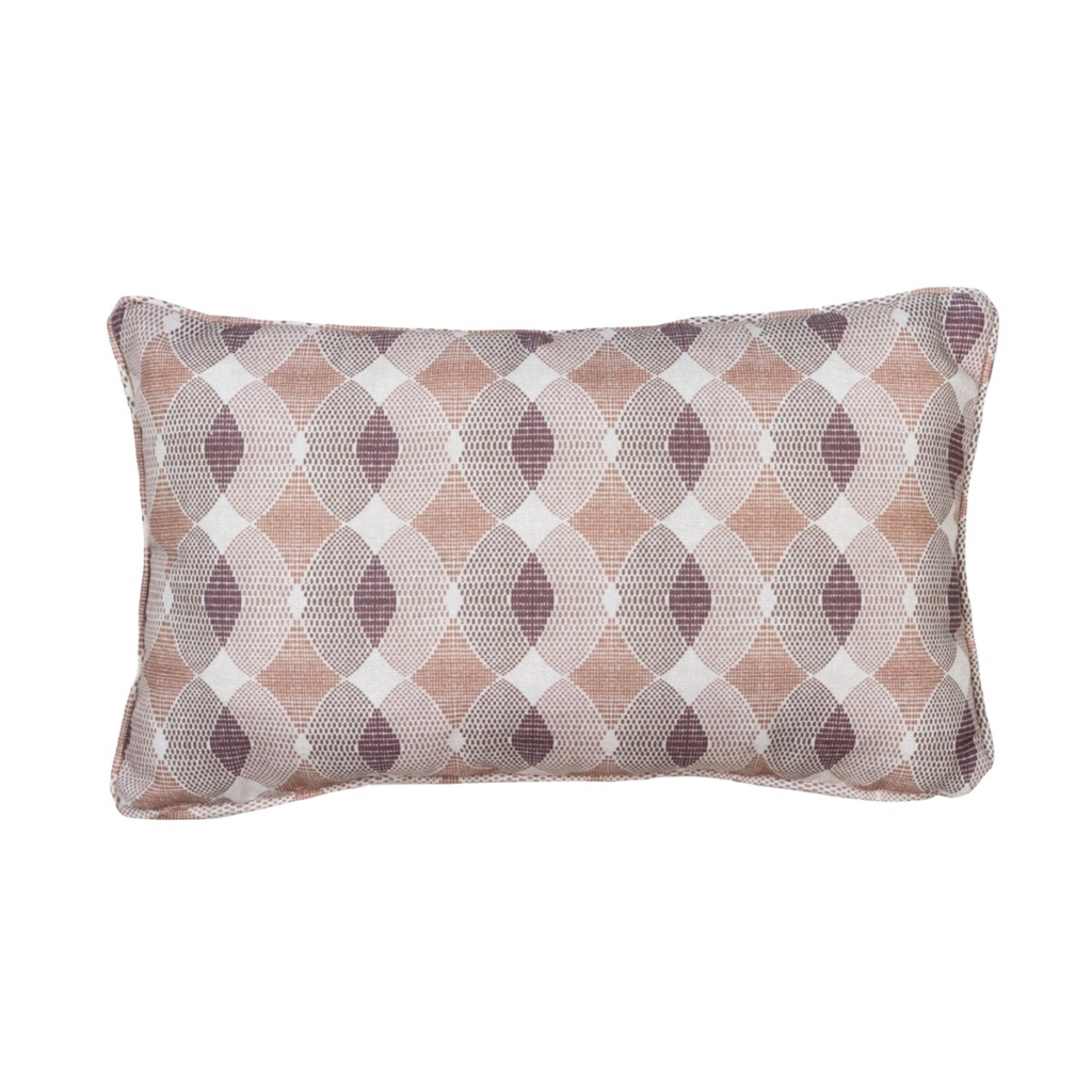 Decorative cushion piping ca.30x50cm Rae mocca