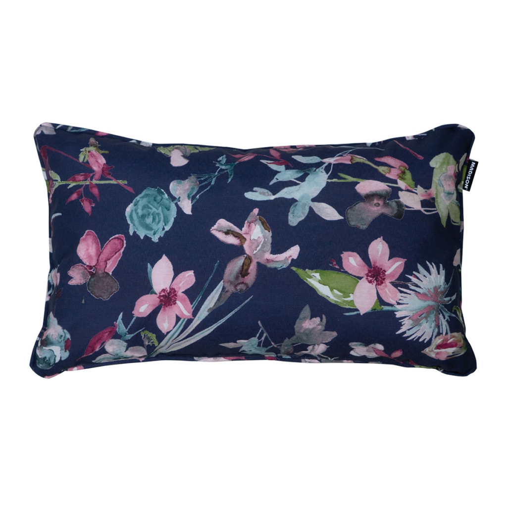 Decorative cushion piping ca.30x50cm Cato indigo