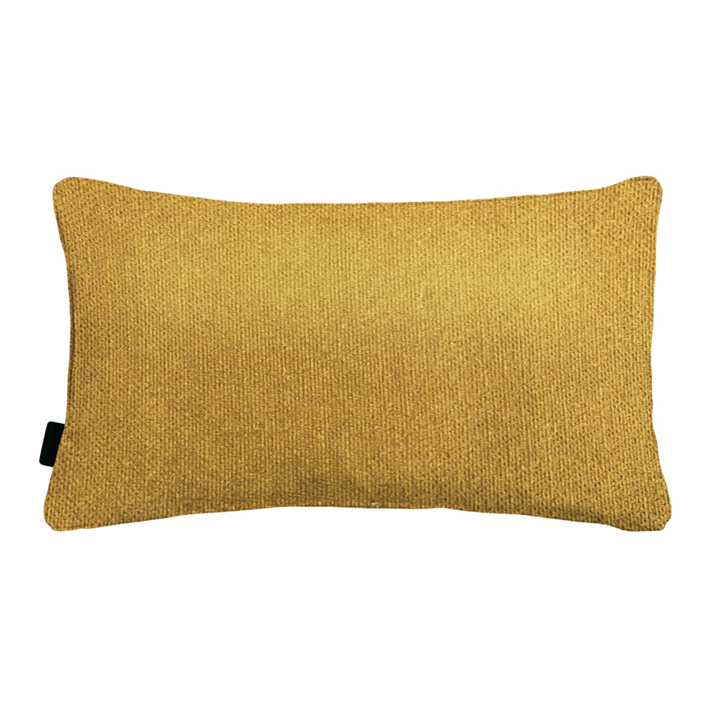 Decorative cushion piping ca.30x50cm Outd WR Napels mustard