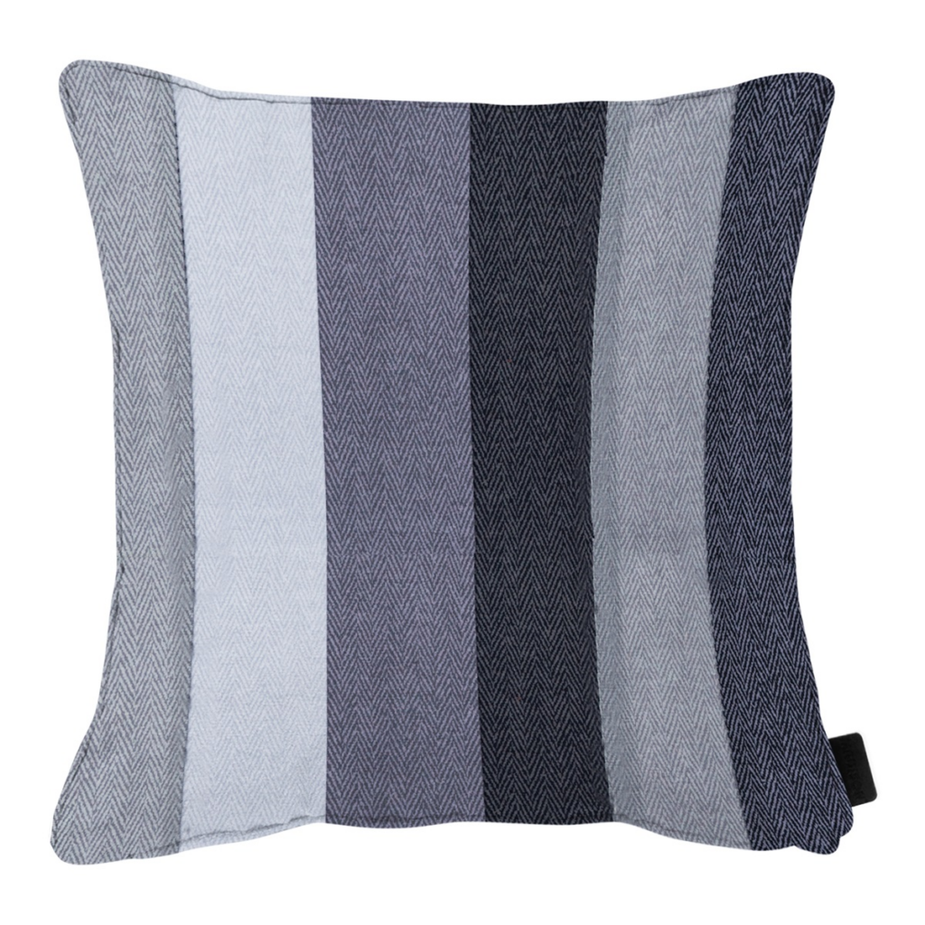 Decorative cushion piping ca.50x50cm Victoria gey