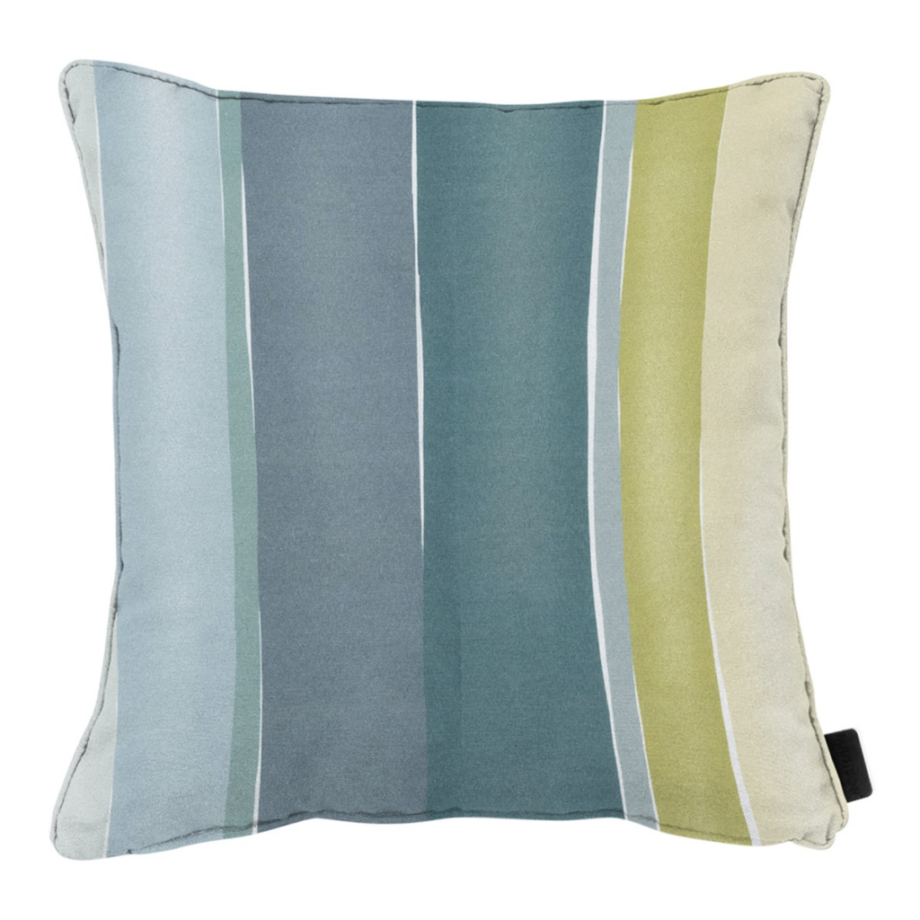 Decorative cushion piping ca.50x50cm Nox azure