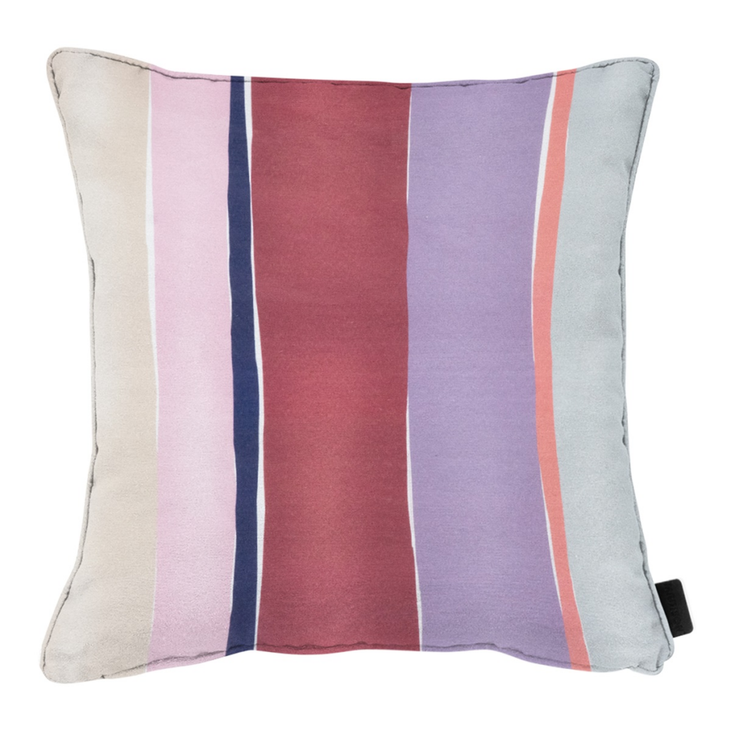 Decorative cushion piping ca.50x50cm Nox purple