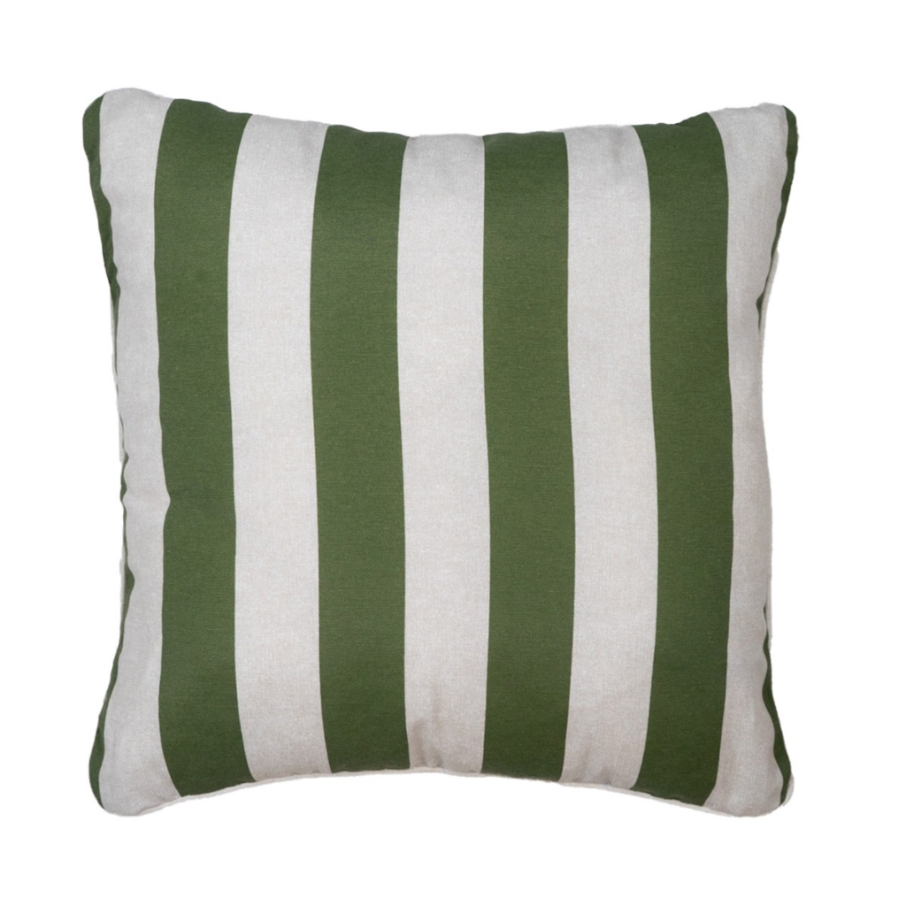 Decorative cushion piping ca.50x50cm Amora green