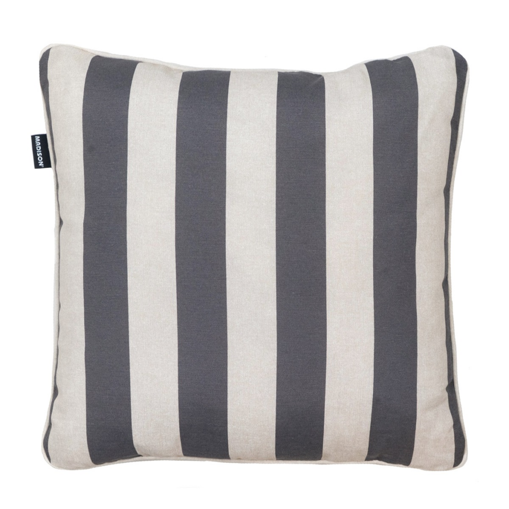 Decorative cushion piping ca.50x50cm Amora grey