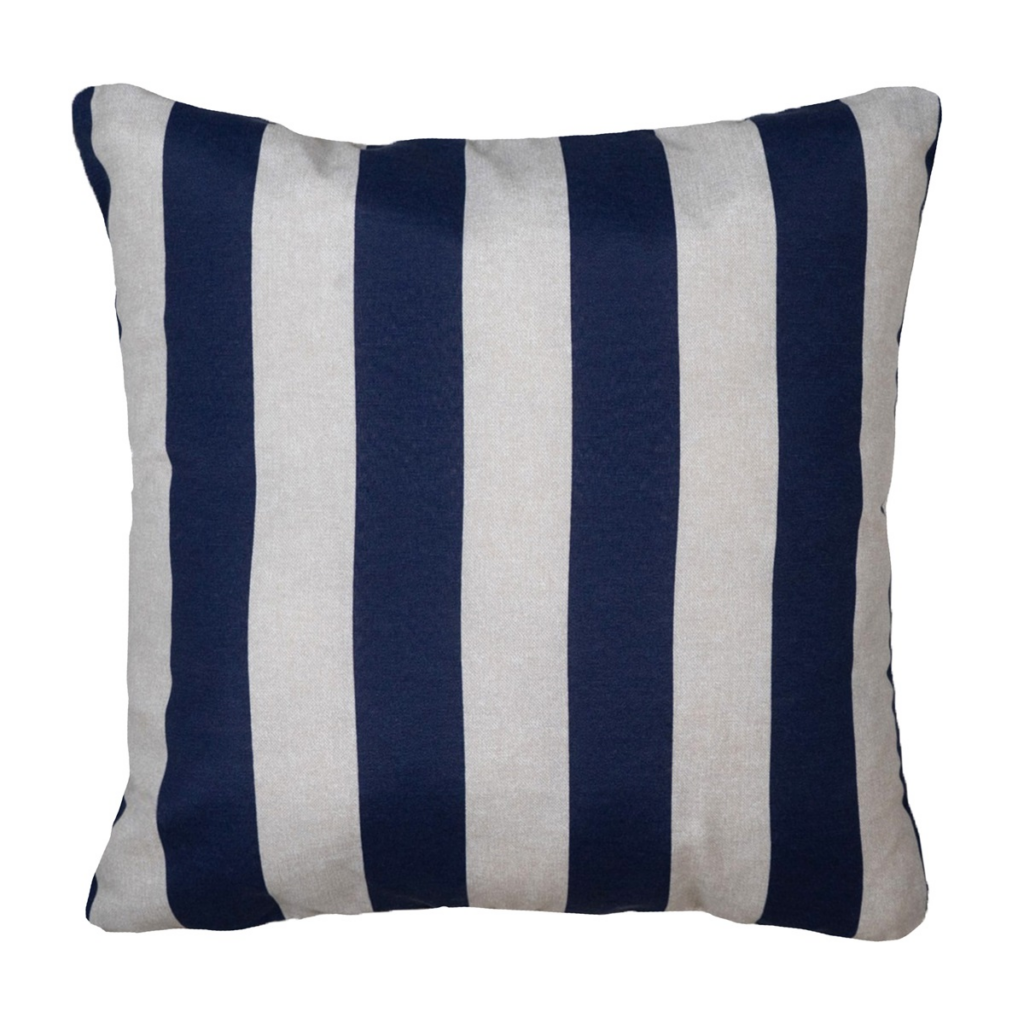 Decorative cushion piping ca.50x50cm Amora blue
