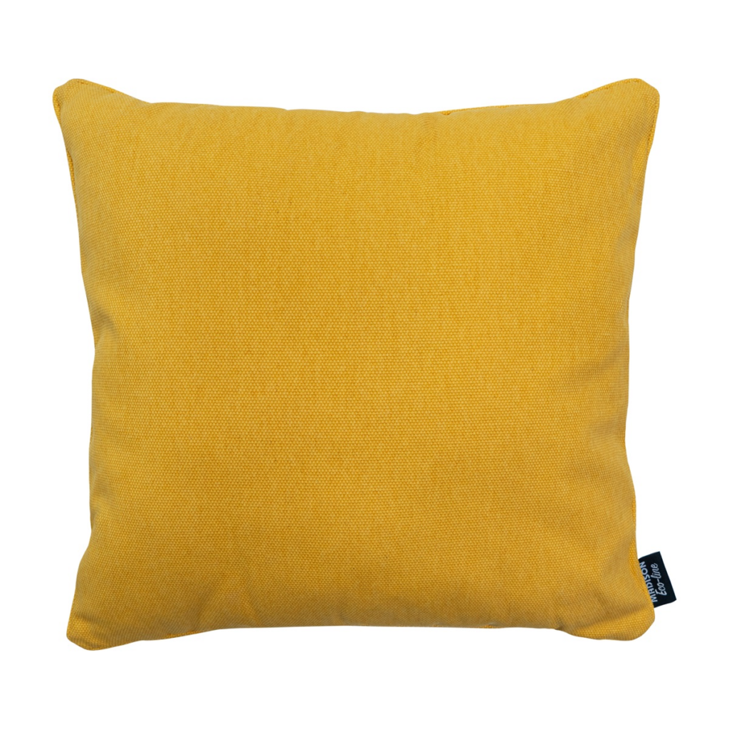 Decorative cushion piping ca.50x50cm Gold canvas eco+