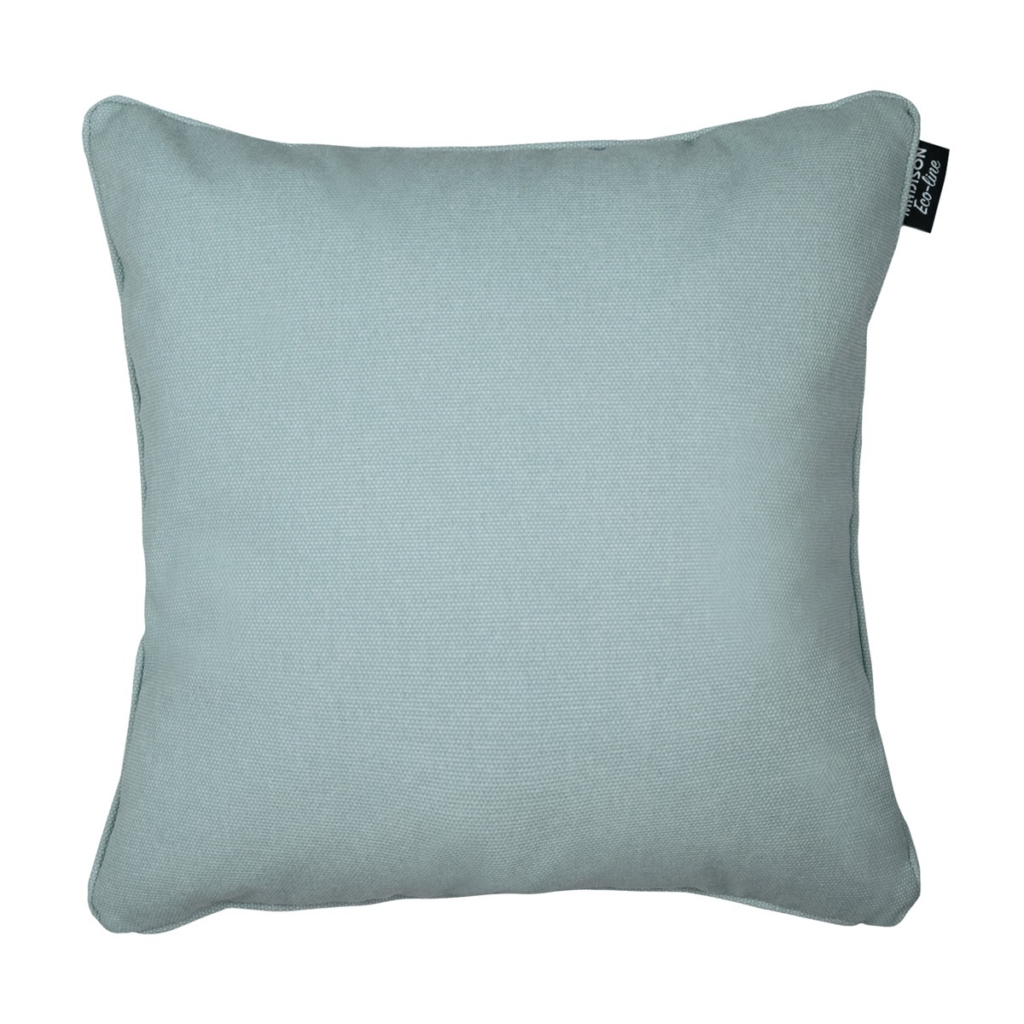 Decorative cushion piping ca.50x50cm aqua canvas eco+