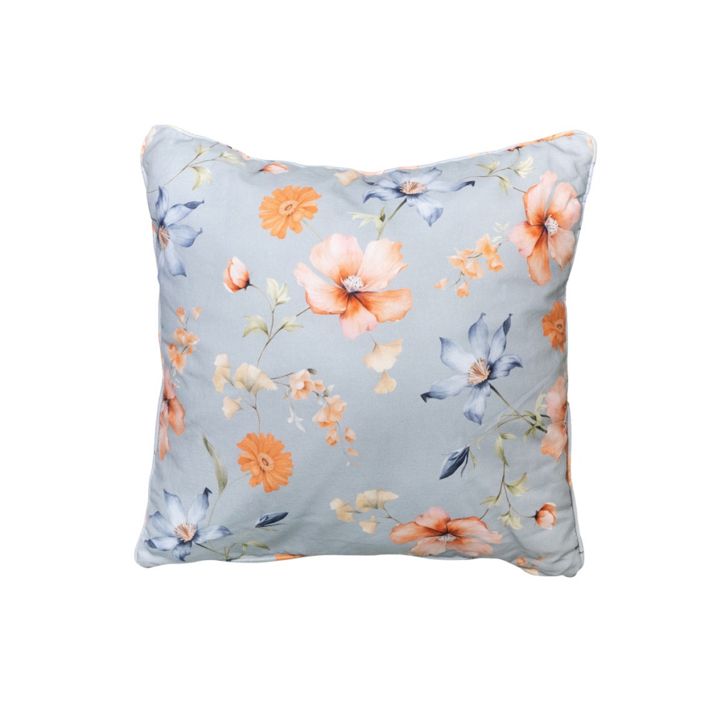 Decorative cushion piping ca.50x50cm Florina blue