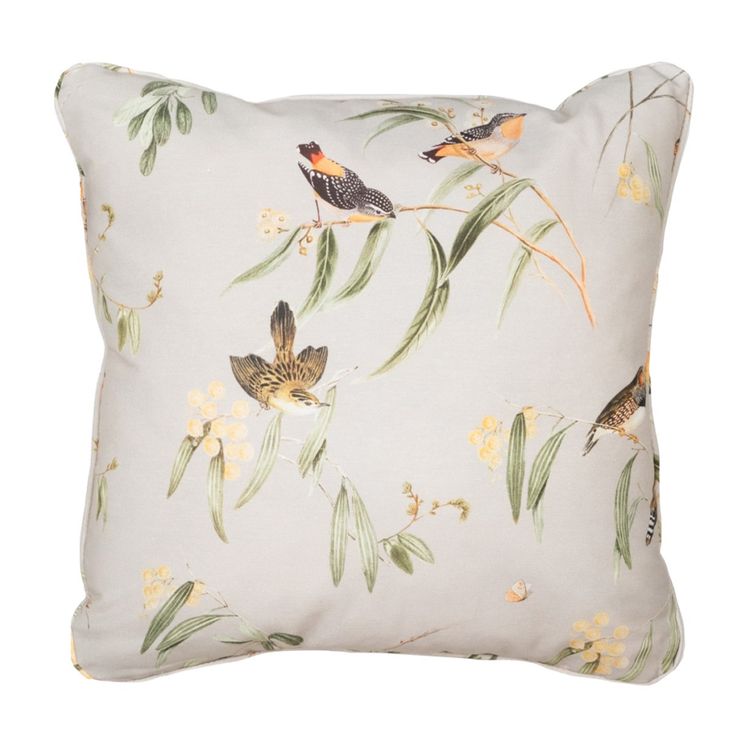 Decorative cushion piping ca.50x50cm Aria natural