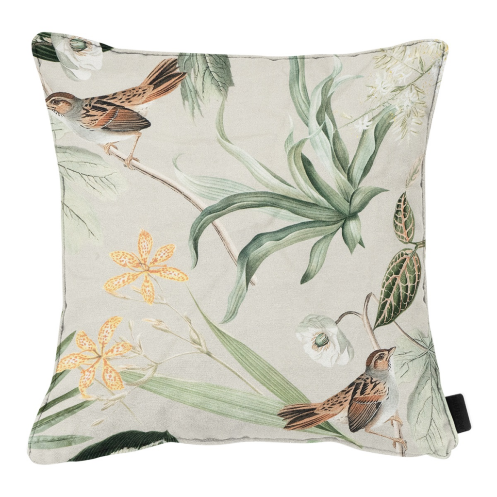 Decorative cushion piping ca.50x50cm Outdoor+ Grasse green