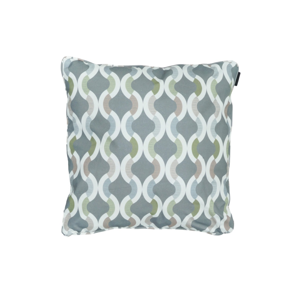 Decorative cushion piping ca.50x50cm Outdoor+ Trivia grey