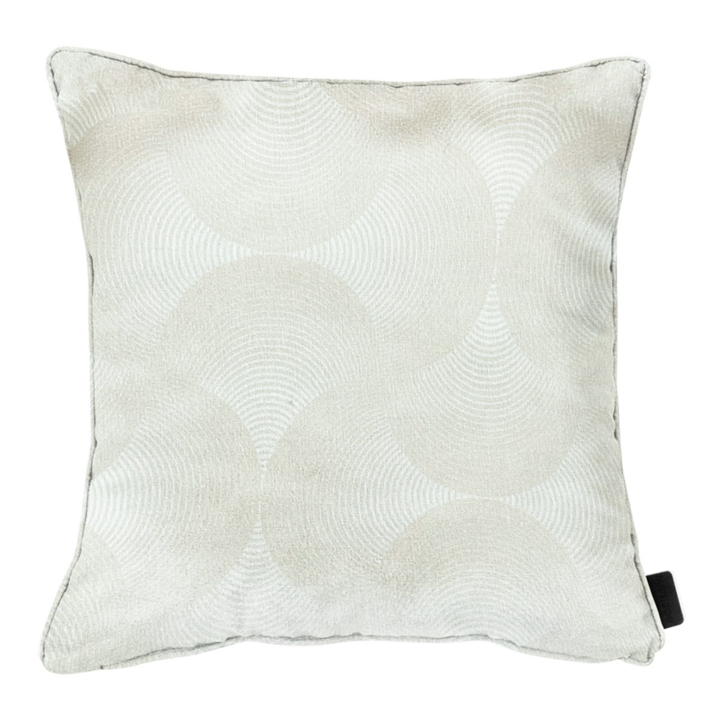 Decorative cushion piping ca.50x50cm O WR Napels rondo sand