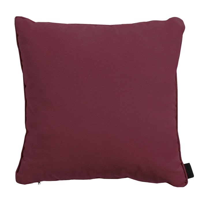 Decorative cushion piping ca.45x45cm Panama bordeaux