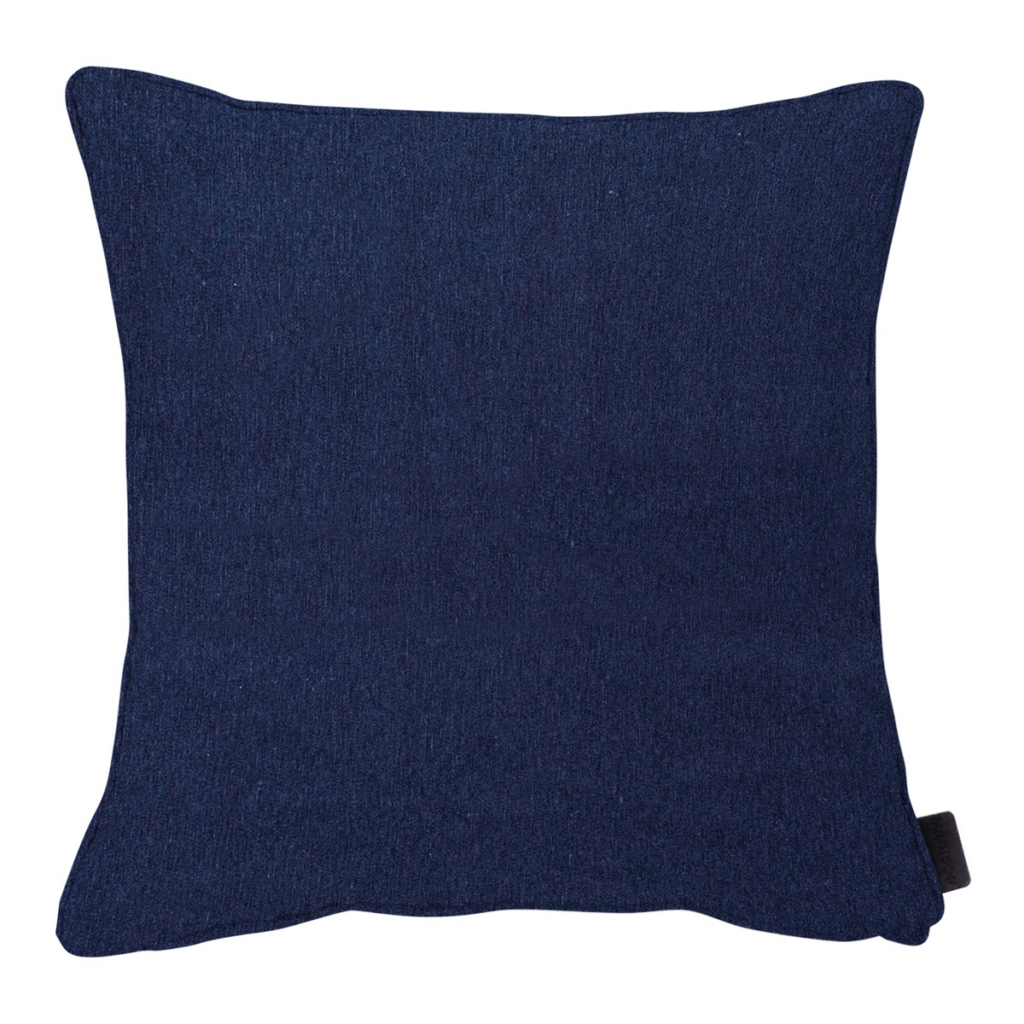 Decorative cushion piping ca.45x45cm Panama indigo