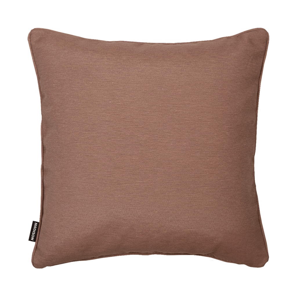 Decorative cushion piping ca.45x45cm Panama mocca