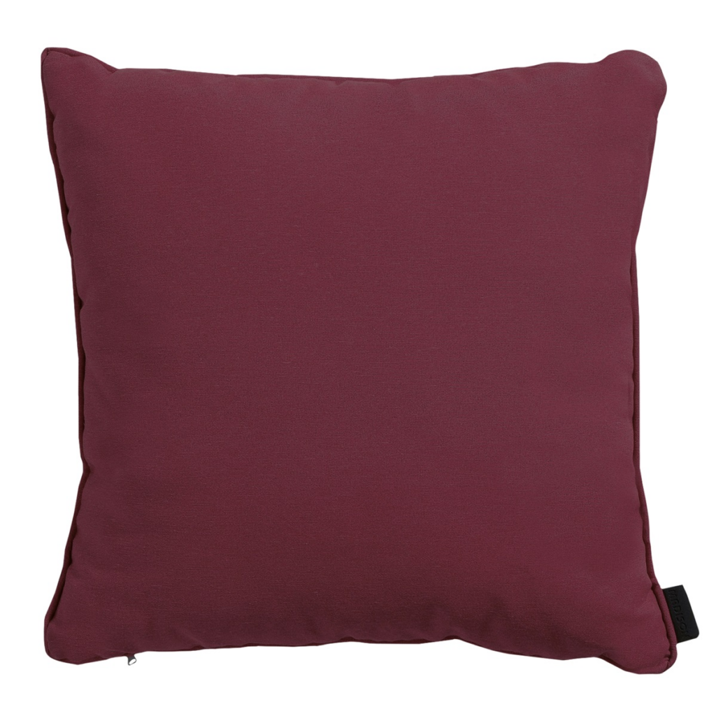 Decorative cushion piping ca.60x60cm Panama bordeaux