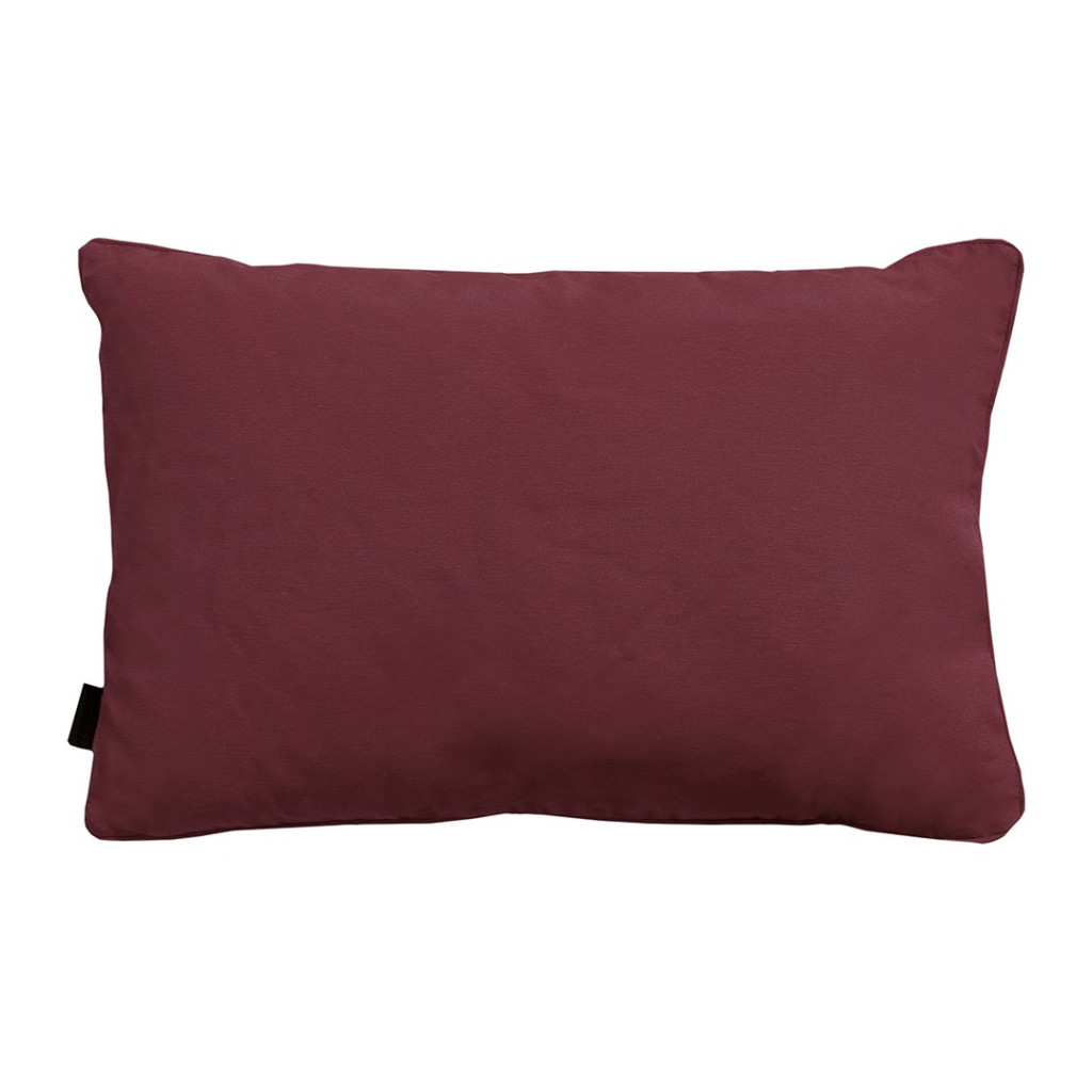 Decorative cushion piping ca.40x60cm Panama bordeaux